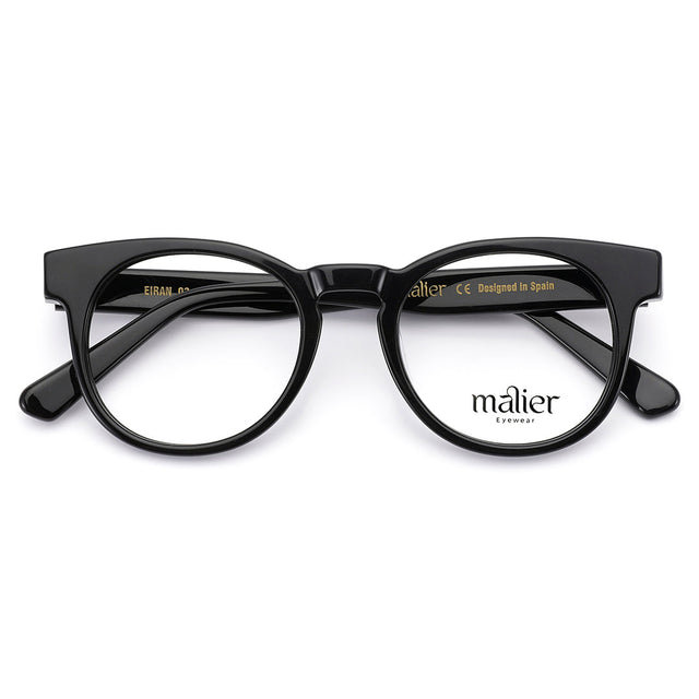 Proveedor óptico de monturas y gafas de sol , Mundogafas , EIRAN , Negro 49-20-145 , Graduado ,