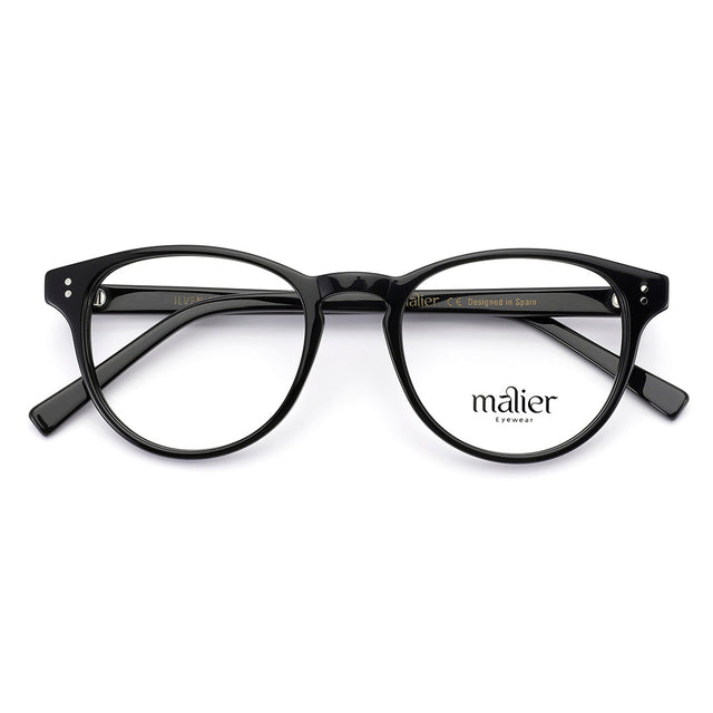 Proveedor óptico de monturas y gafas de sol , Mundogafas , ILVEN , Negro 49-21-145 , Graduado ,