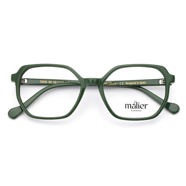 Proveedor óptico de monturas y gafas de sol , Mundogafas , TAVIA , Verde 52-17-145 , Graduado ,