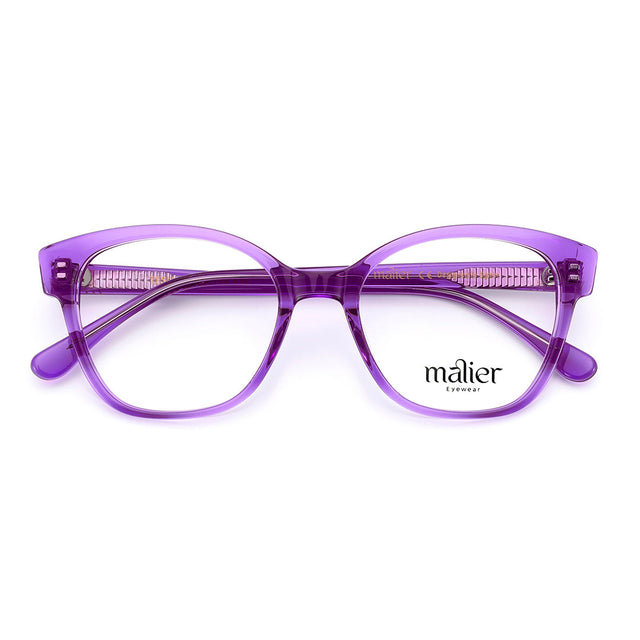 Proveedor óptico de monturas y gafas de sol , Mundogafas , TESIA , Morado 51-18-140 , Graduado ,