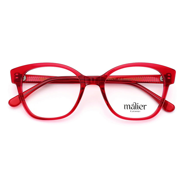 Proveedor óptico de monturas y gafas de sol , Mundogafas , TESIA , Rojo 51-18-140 , Graduado ,