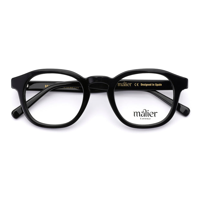 Proveedor óptico de monturas y gafas de sol , Mundogafas , BRANOR , Negro 48-23-145 , Graduado ,