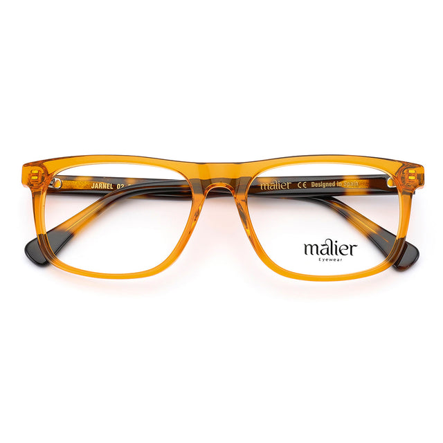 Proveedor óptico de monturas y gafas de sol , Mundogafas , JARNEL , Naranja Habana 55-18-145 , Graduado ,