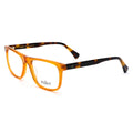Proveedor óptico de monturas y gafas de sol , Mundogafas , JARNEL , Naranja Habana 55-18-145 , Graduado ,