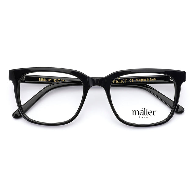 Proveedor óptico de monturas y gafas de sol , Mundogafas , SEREL , Negro 53-20-142 , Graduado ,