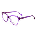 Proveedor óptico de monturas y gafas de sol , Mundogafas , TESIA , Morado 51-18-140 , Graduado ,