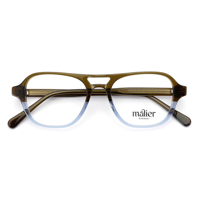 Proveedor óptico de monturas y gafas de sol , Mundogafas , ULANO , Marron Azul 50-20-145 , Graduado ,