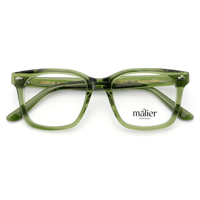 Proveedor óptico de monturas y gafas de sol , Mundogafas , ZUREK , Verde 51-18-145 , Graduado ,